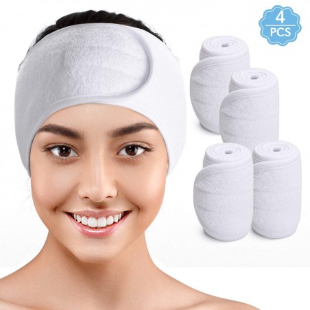 Makyaj Saç Bandı 4 lü Set
