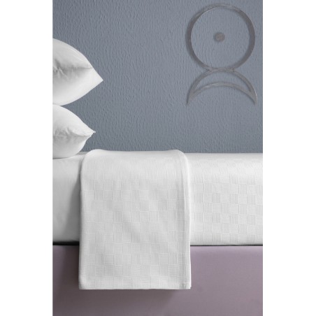 Tek Kişilik Toptan Dama Desen Pike %100 Pamuklu