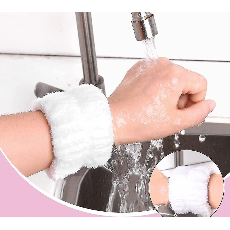 Cotton Spa Sports Skincare Wrist Towels 1 Pair