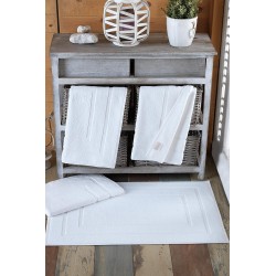 860 GSM Framed Hotel Bath Mat Towel