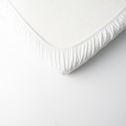 160 TC Fitted Hotel Sheet Cotton Polyester Blend