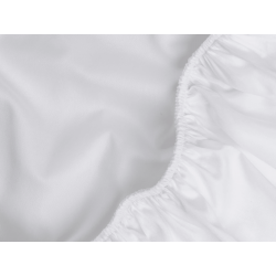 160 TC Fitted Hotel Sheet Cotton Polyester Blend