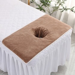 Spa Masaj Masası Delikli Havlu
