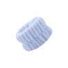 1 Pair Blue Spa Face Washing Wristbands