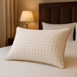 100% Pure Wool Pillow 50x70 cm with Washable Cover