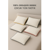 Bebek Çocuk Yün Yastık%100 Organik 40x50