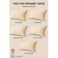 %100 Saf Yün Yastık | Premium Kalite Yıkanılabilir Kılıf