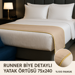Otel Runner Yatak Örtüsü