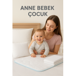 Yenidoğan Bebek Alt Açma ve Değiştirme Pedi | Sıvı Geçirmez