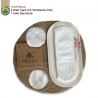 Hook-and-Loop Makeup Headband and 2 Pocket Makeup Remover Pads