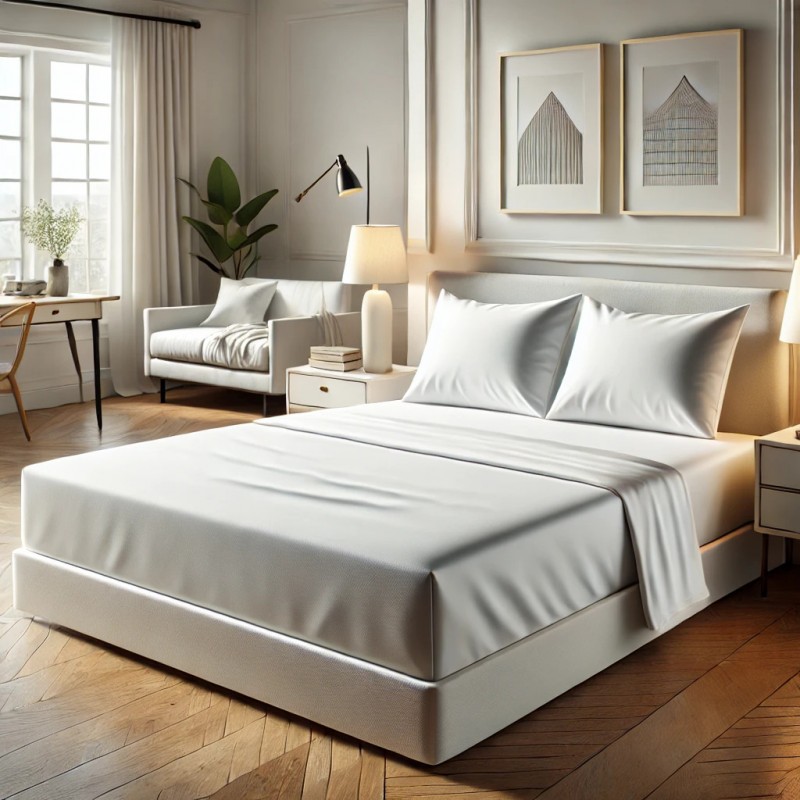 Toptan 83 Tel Düz Lüks Otel Çarşafı 210 Tc Tüm Ebatlar