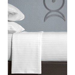 Pack of 5, 210 TC 65% Cotton 35% Polyester Sateen Striped Hotel Duvet Covers