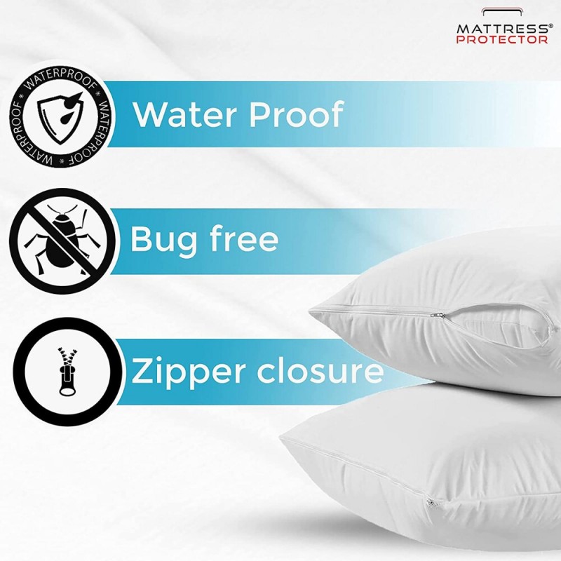 Toptan Sıvı Geçirmez Yastık Alezi Fermuarlı Tüm Ebatlar