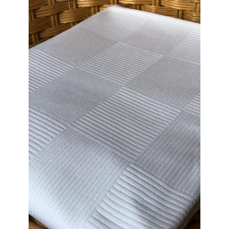 Toptan %100 Pamuk Otel Pikesi Büyük Dama Desen Tüm Ebatlar