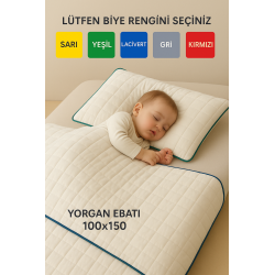 %100 Yün Bebek Yorganı Ve...