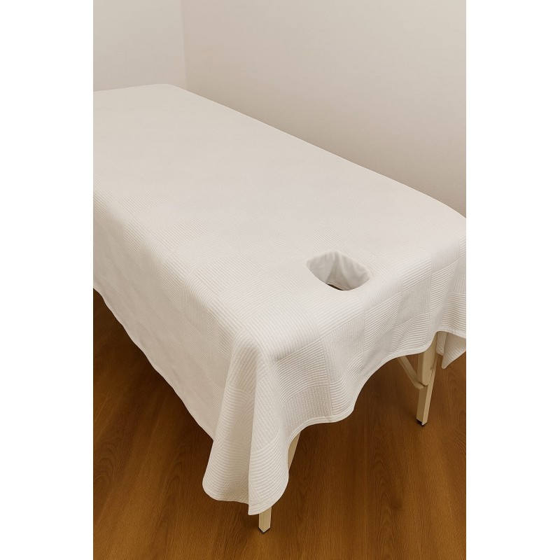 2 Adet Masaj Yatak Örtüsü %100 Pamuk 130x230 Cm