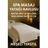 Premium Masaj & Spa Havlusu Battal Boy Dama Desen 90x175