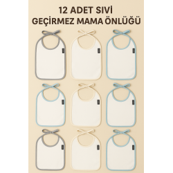 12'Li Sıvı Geçirmez Mama...