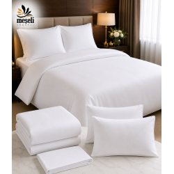 Çift Kişilik Otel Nevresim Takımı %100 Pamuk