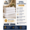 Toptan Otel Banyo Havlusu Dayanıklı 10 Adet Tüm Ebatlar