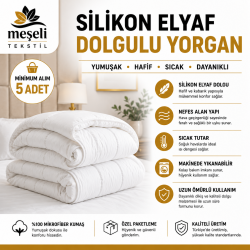 5'li Toptan Silikon Yorgan...