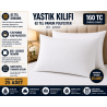 Otel Yastık Kılıfı 62 Tel Pamuk Polyester 160 Tc