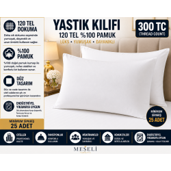 25'li Otel Yastık Kılıfı...